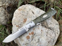 Fallkniven Gentlemans Pocket Knife TAC Woodland Photo