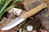 Barkriver Bushcrafter LT 3V Coyote Brown G10 Hollow Pins Photo