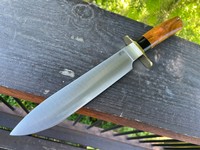 Barkriver Knives Mike Stewart Bowie A2 Desert Ironwood #1 Photo