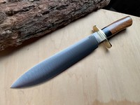 Barkriver Knives Mike Stewart Bowie A2 Desert Ironwood #3 Photo