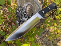 TRC APOCALYPSE CONVEX GRIND ELMAX Satin Black G-10 #147 photo