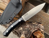 Casstrom Swedish Forest Knife No10 FG Black G10 14C28N Kydex Photo