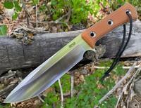 TRC Apocalypse Natural Canvas Micarta V4E Satin #150 Photo