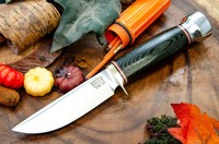 Barkriver Knives mini Manitou CPM154 Black Canvas Photo